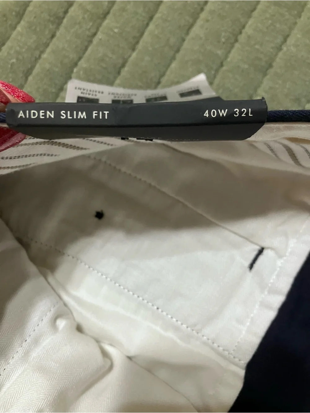 Banana Republic Aiden Rapid Movement Chino in Navy